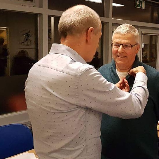 Theo de Winter speld - RUN Winschoten